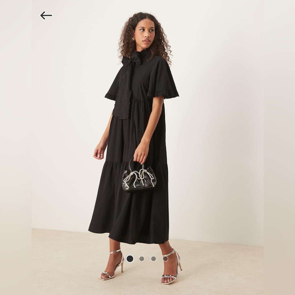 Sister Jane Heron Midi Dress with Bow